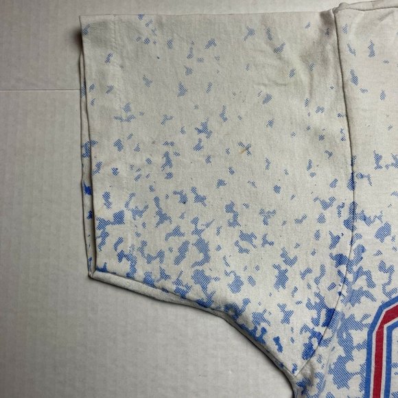 vintage 90’s Chicago Cubs All Over Print T Shirt 1992 Double Sided Single Stitch - Picture 7 of 9